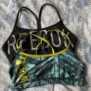 Reebok sports bras